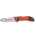 Buck  Bantam  BLW Blaze Orange Camouflage Lockback Knife w/ Clip